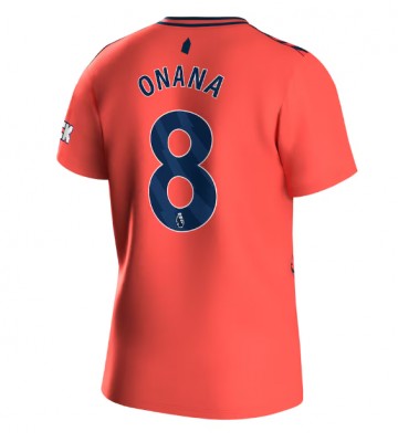 Everton Amadou Onana #8 Bortatröja 2023-24 Kortärmad
